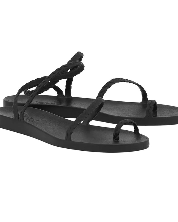 Eleftheria Jelly Sandal | Black