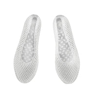 Ancient Greek Sandal Iron Flats in Clear