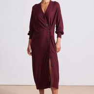 Drippy Cardi Dress | Mulberry