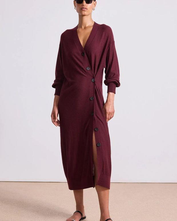 Drippy Cardi Dress | Mulberry