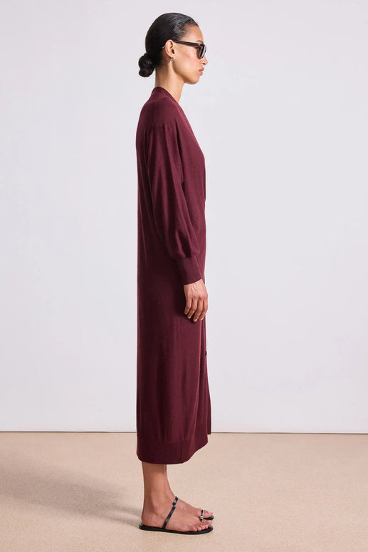 Drippy Cardi Dress | Mulberry