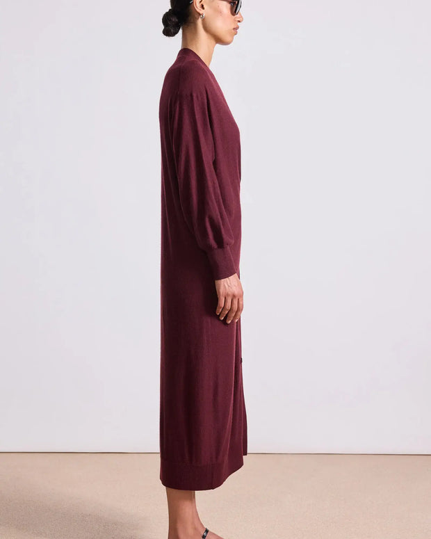 Drippy Cardi Dress | Mulberry
