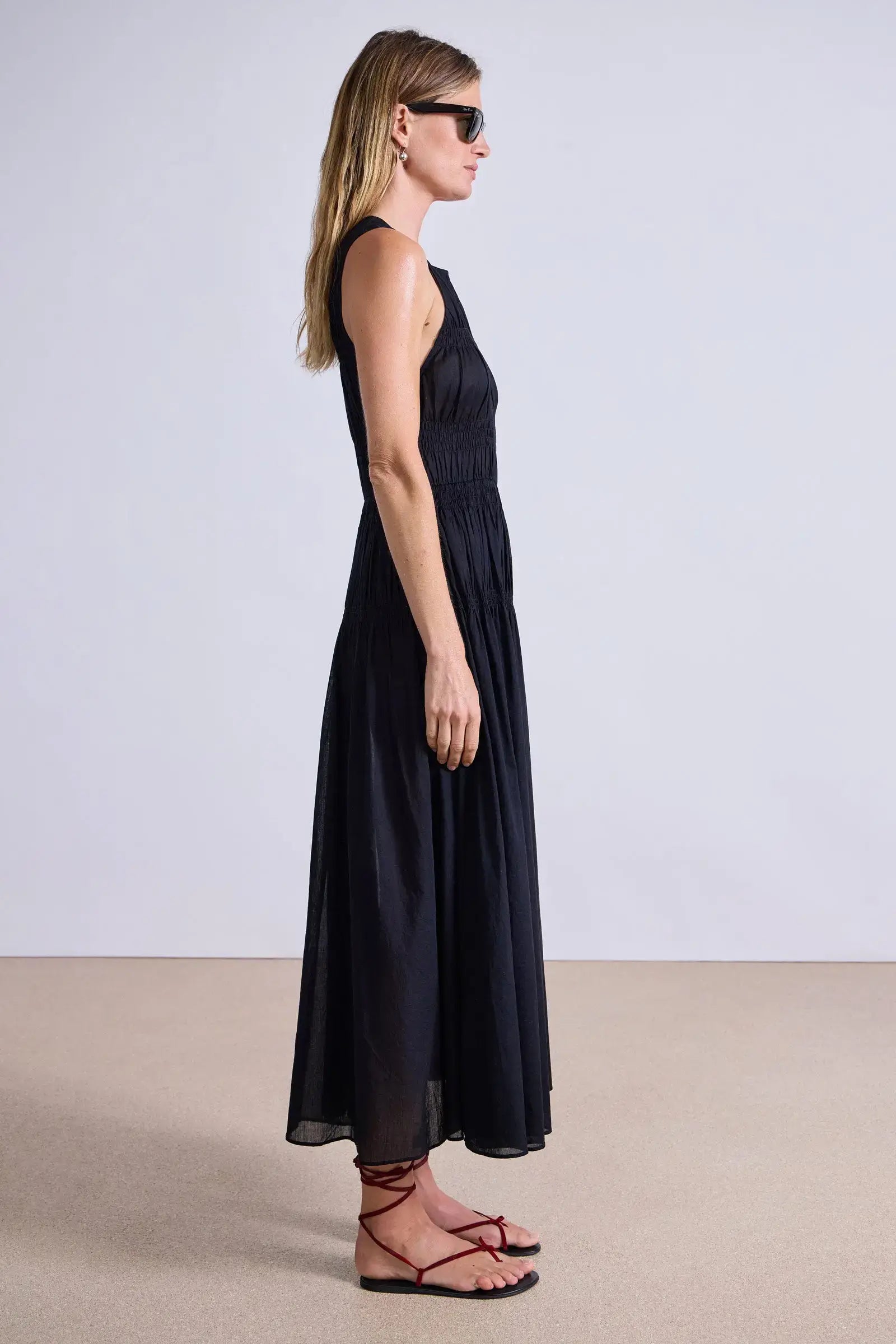 Apiece Apart Fabiana Maxi Dress Black