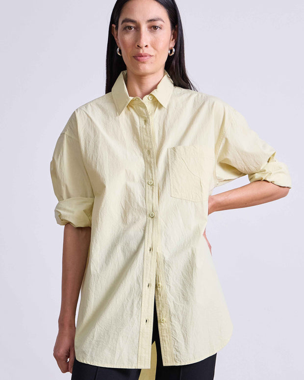 Oversized Button Down | Hay