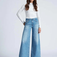 Askk Ny Atomic Wide Leg Jeans Light wash wide leg jeans 