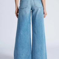 Askk Ny Atomic Wide Leg Jeans Light wash wide leg jeans 