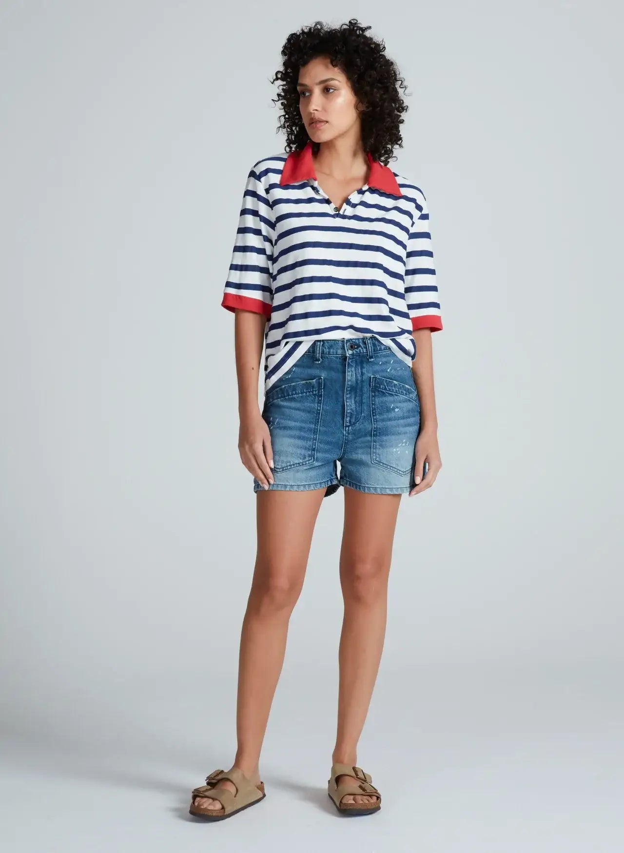 Askk NY Virginia Nova Shorts in Mullholland 