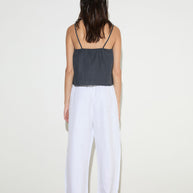 Deiji Studios Asymmetric Tie Top Ink