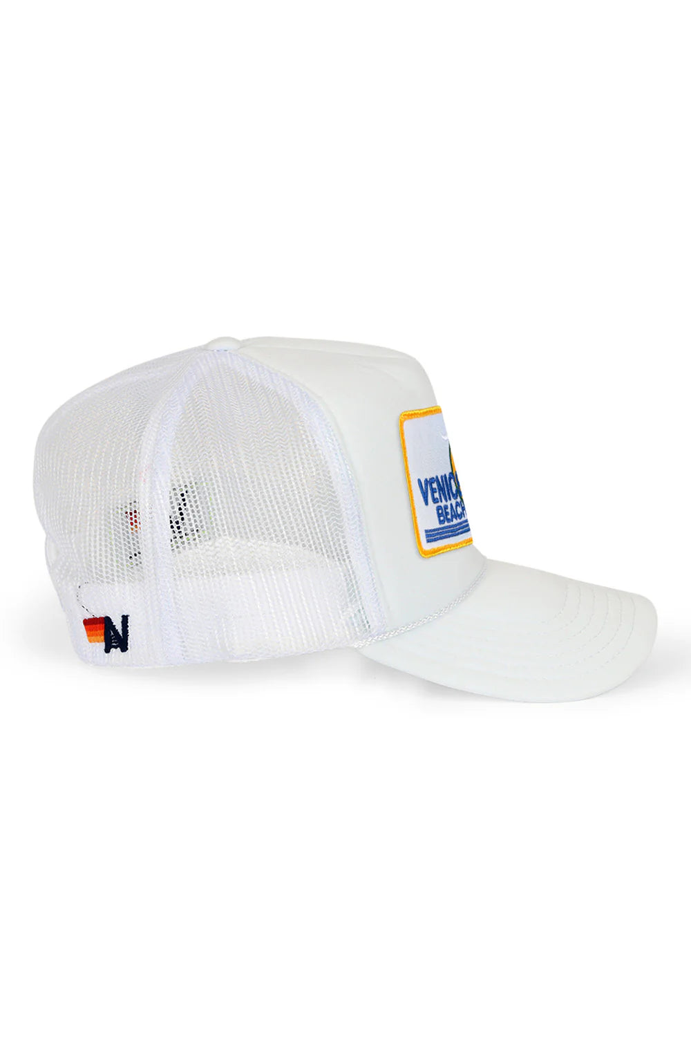 Aviator Nation Venice Beach Vintage Trucker Hat White