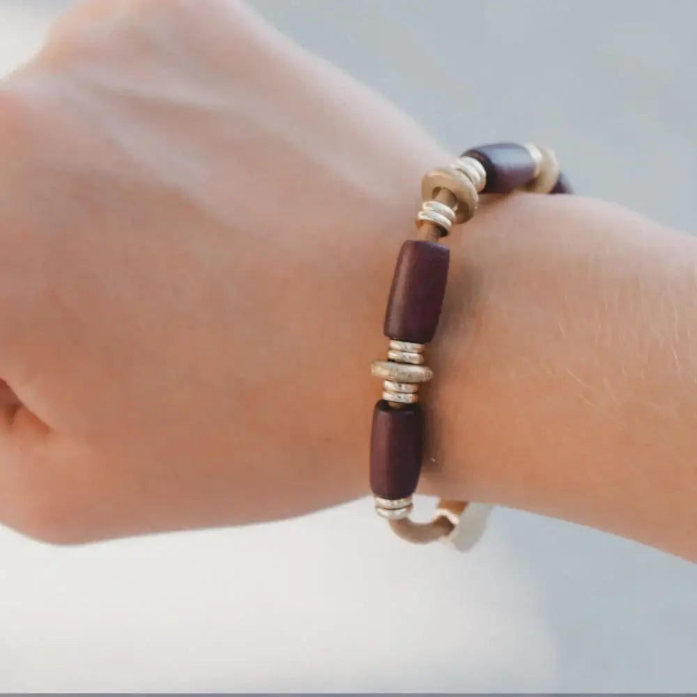 By Lilla Hair Tie Bracelet Boardwalk 