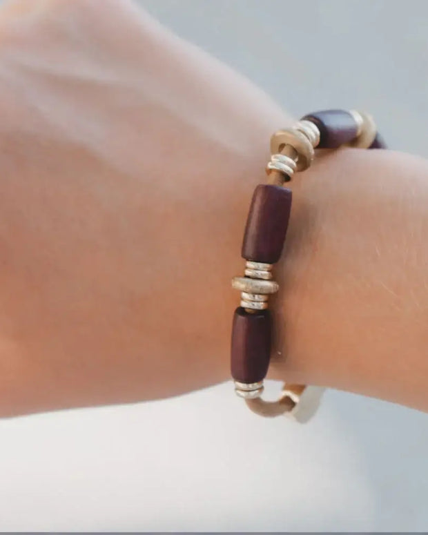 By Lilla Hair Tie Bracelet Boardwalk 
