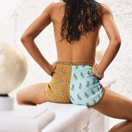 Lucent Shirred Hotpant