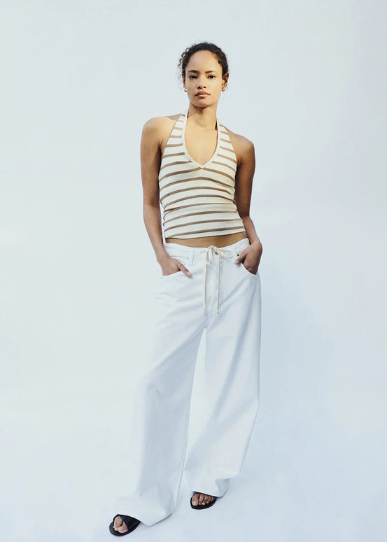 Citizens of Humanity Brynn Trouser in Tulip, White Brynn Jeans 