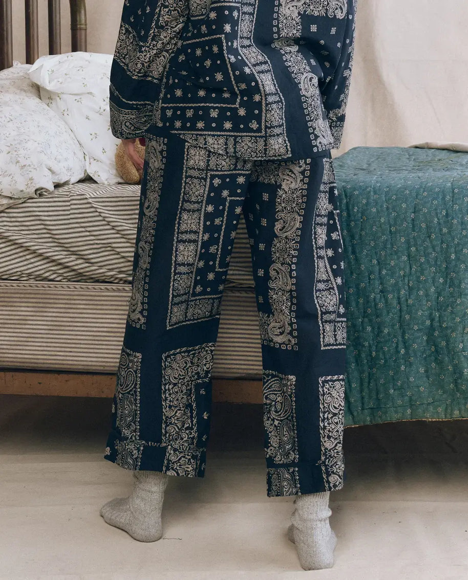 The Easy Sleep Pant | Bandana Patchwork