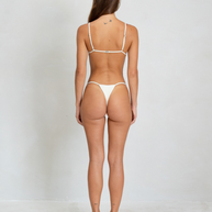 Belle the Label Siempre Bikini Top Cream