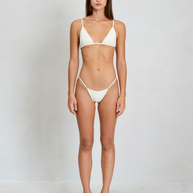 Belle the Label Siempre Bikini Top Cream