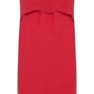 Posse Beryl Strapless Mini Dress - Red Mini Dress- Holiday Mini Dress- Strapless Mini Dress - Posse 