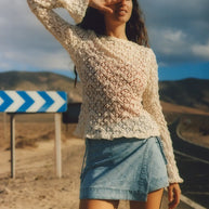 Boteh Chablis Cloque Lace Top