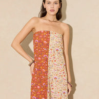 Boteh Soraya Strapless Maxi Dress 