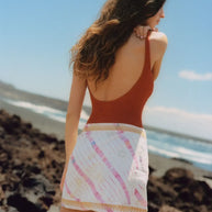 Boteh Aurora Wrap Mini Skirt 