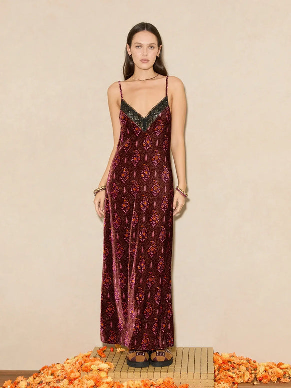 Boteh Rivoli Cami Slip Dress 