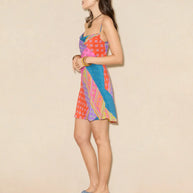 Boteh Rani Silk Bias Mini Dress