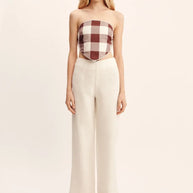 Posse Callie Strapless Banadana Top