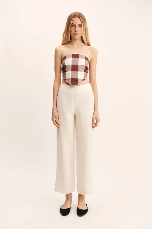 Posse Callie Strapless Banadana Top