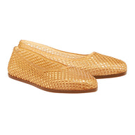 Ancient Greek Iro Flats in Caramel 