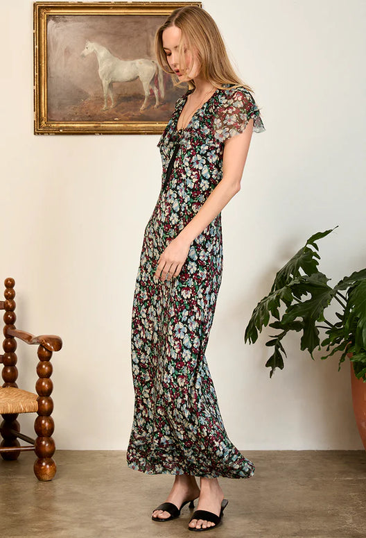 Ciao Lucia Heidi Dress in Peonia Maxi Floral Dress