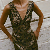 Krista Dress | Leopard