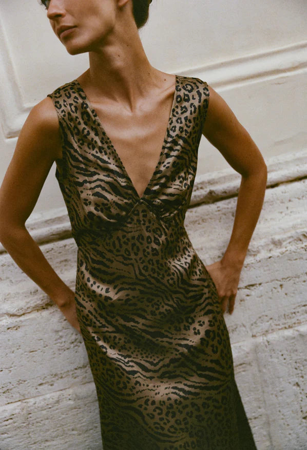 Krista Dress | Leopard