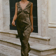 Krista Dress | Leopard
