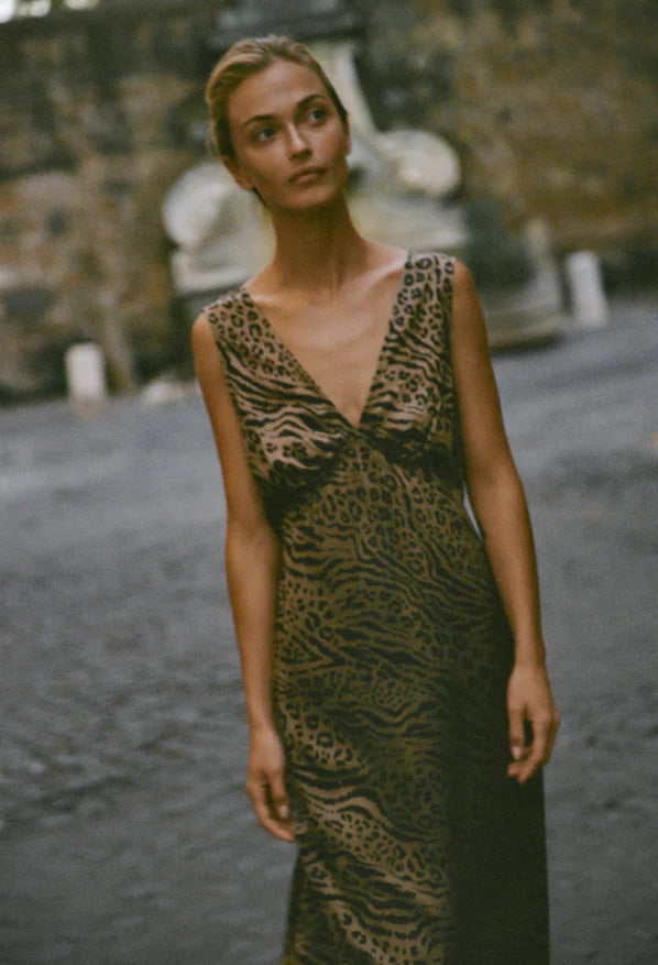 Krista Dress | Leopard