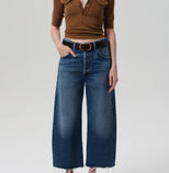 Ayla Raw Hem Crop Jean Citizens of Humanity 