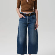 Ayla Raw Hem Crop Jean Citizens of Humanity 