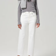 Citizens of Humanity Palma Straight Leg Jeans in White