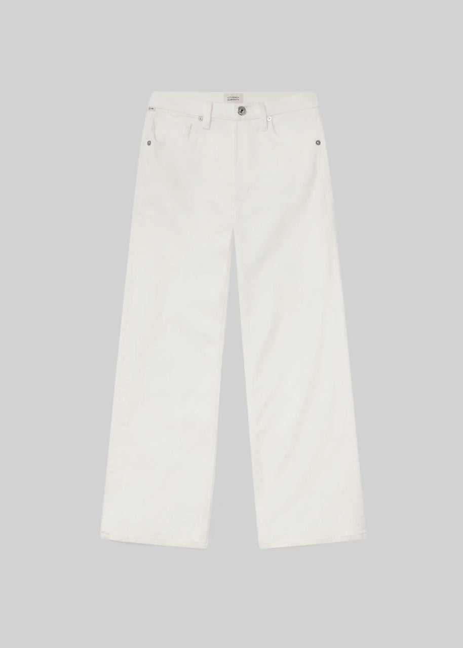Citizens of Humanity Palma Straight Leg Jeans in White