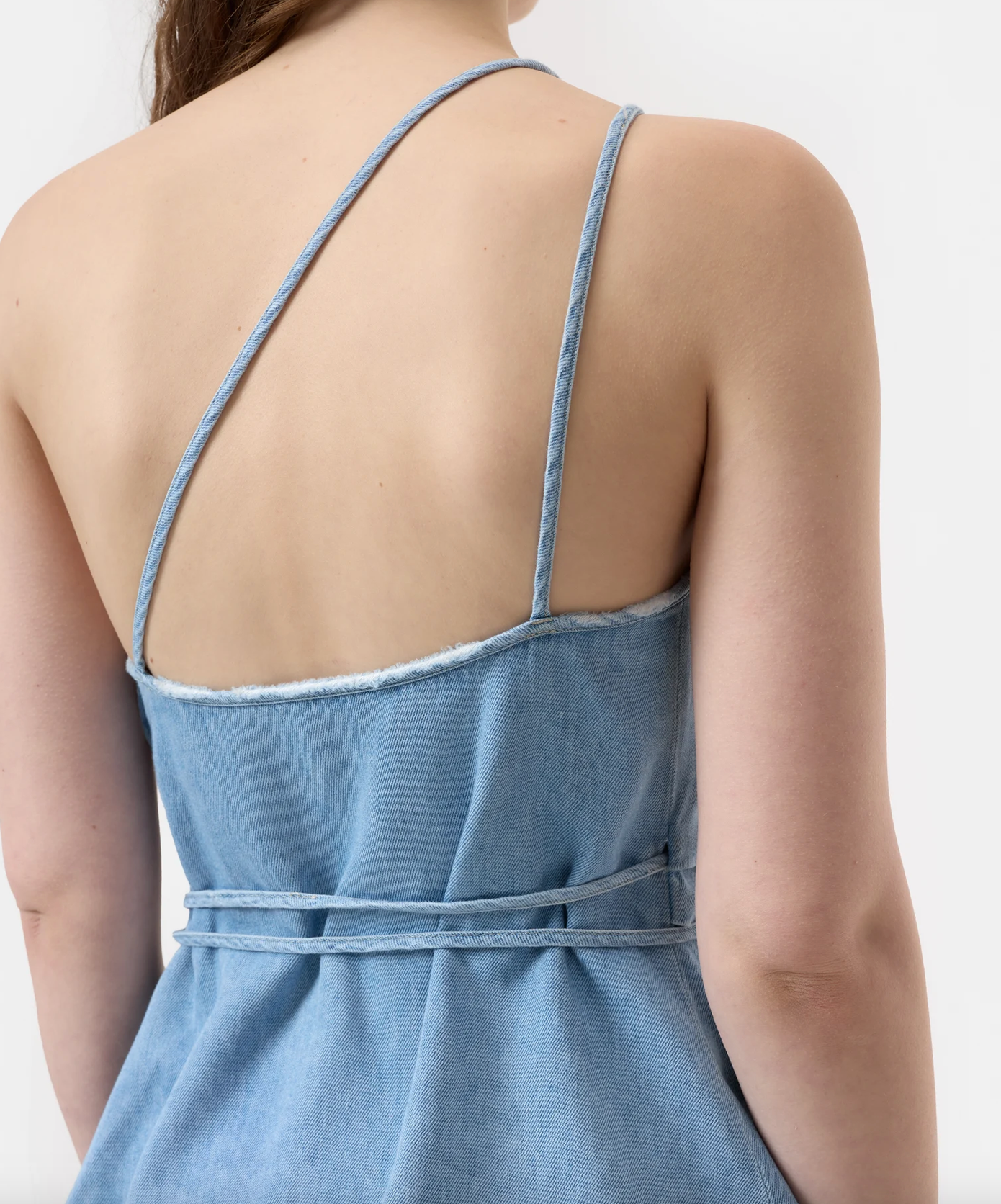Closed Denim Wrap Top 