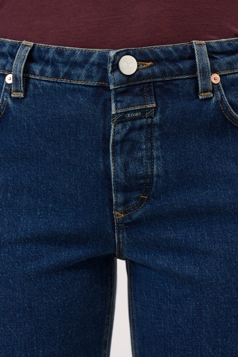 Closed Denim Gillan Wide Leg Dark Denim for Women 