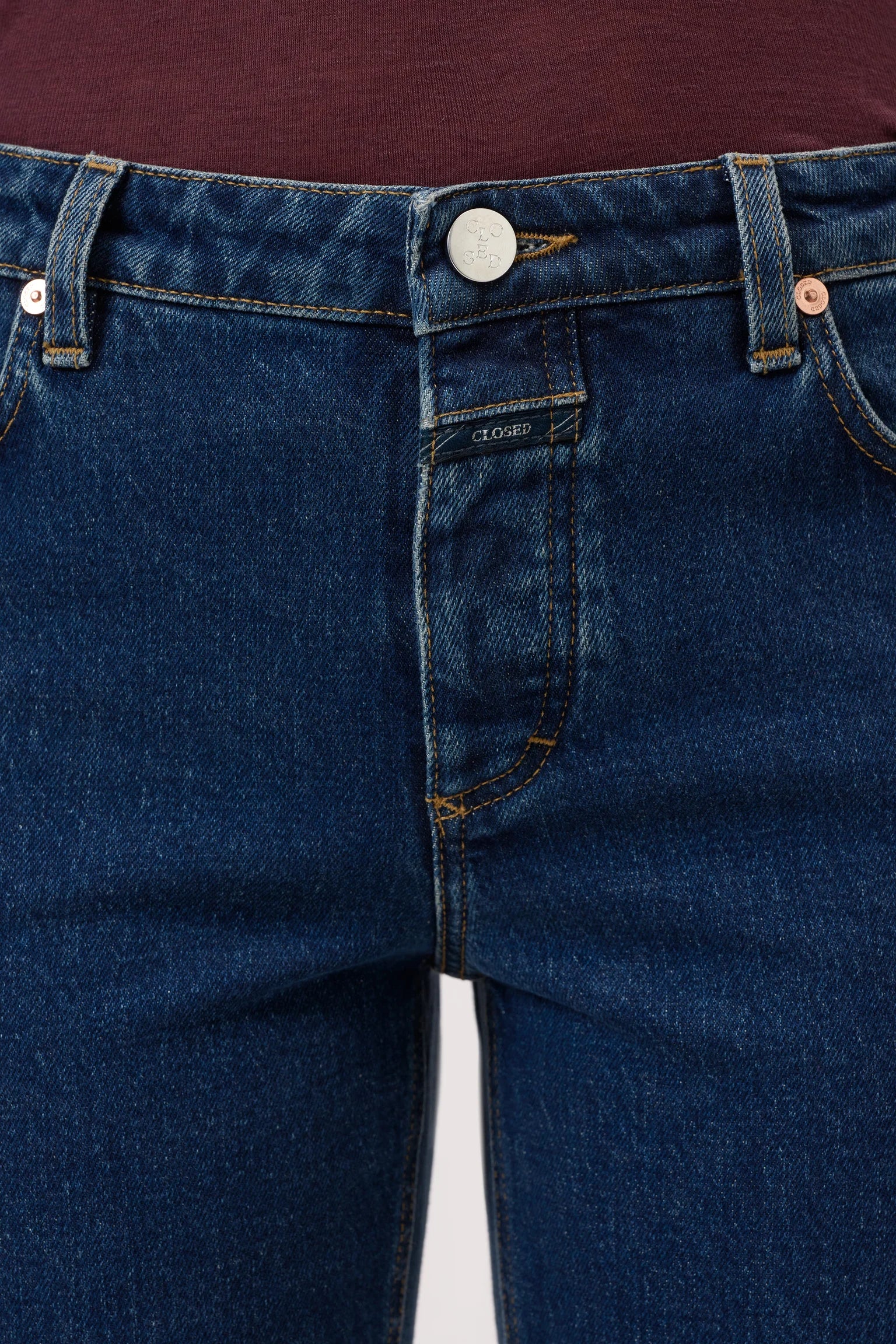 Closed Denim Gillan Wide Leg Dark Denim for Women 