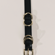 Déhanche Constance Belt Black and Gold Dehanche 