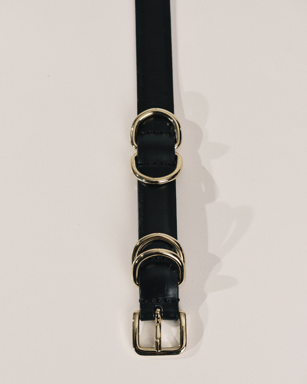 Déhanche Constance Belt Black and Gold Dehanche 