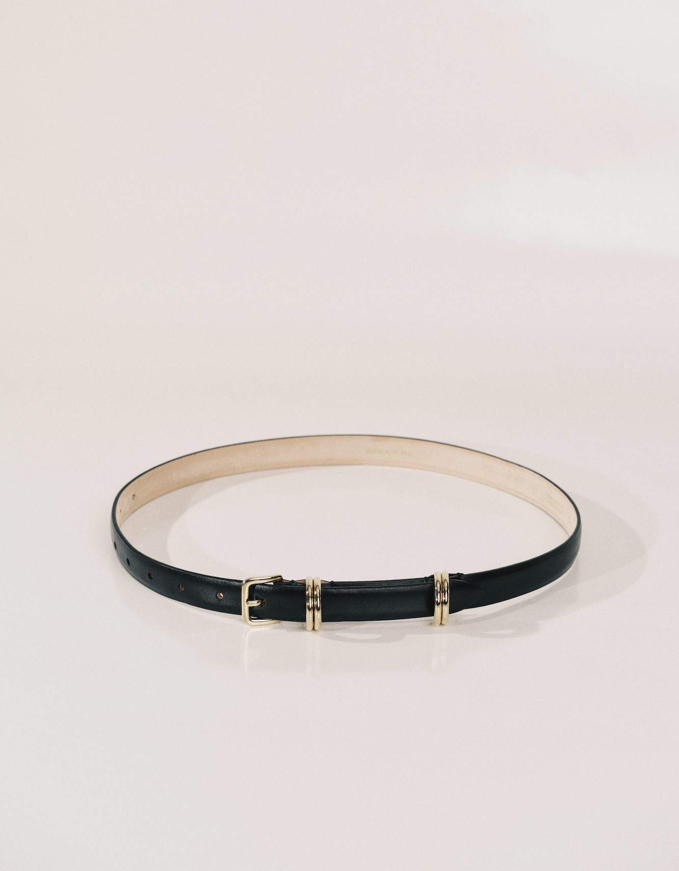 Déhanche Constance Belt Black and Gold Dehanche 