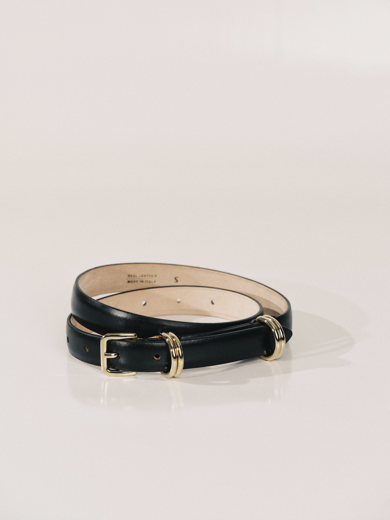 Déhanche Constance Belt Black and Gold Dehanche 