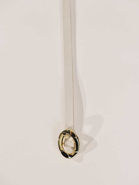 Déhanche Orbit Belt Ivory Thin Belt Dehanche