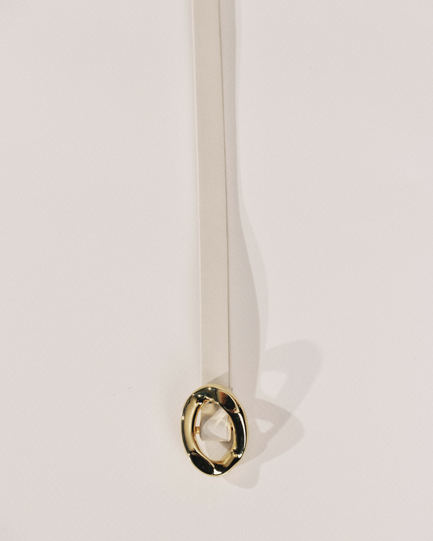 Déhanche Orbit Belt Ivory Thin Belt Dehanche