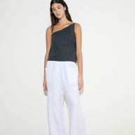 Deiji Studios Asymmetric Tie Top Ink