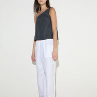 Deiji Studios Asymmetric Tie Top Ink