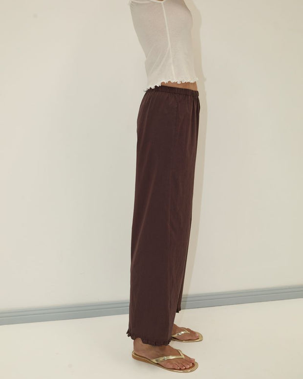 Flounce Pant | Umber